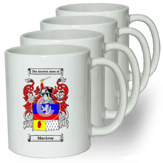 MacAvoy Coffee mugs (set of four)