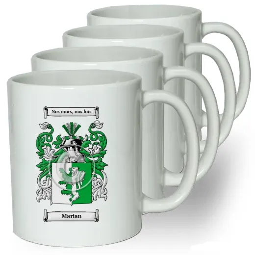 Marian Coffee mugs (set of four)