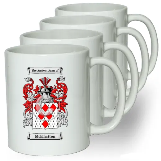 McElhatton Coffee mugs (set of four)