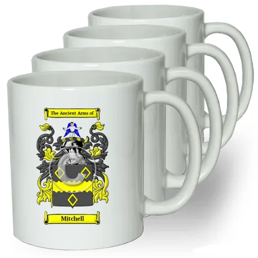 Mitchell Coffee mugs (set of four)