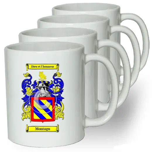 Montagu Coffee mugs (set of four)