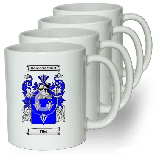 Pilet Coffee mugs (set of four)