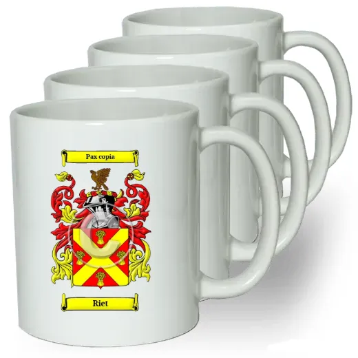 Riet Coffee mugs (set of four)