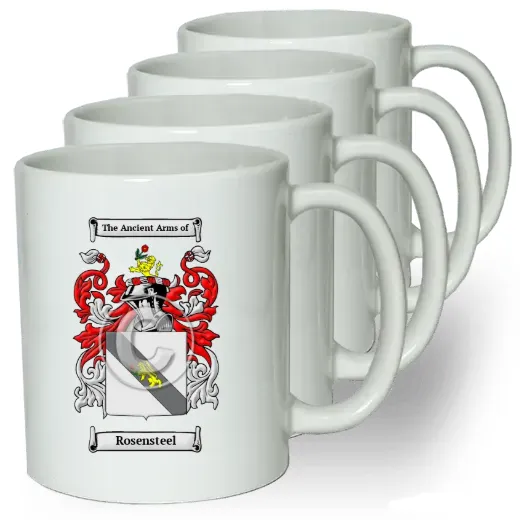 Rosensteel Coffee mugs (set of four)
