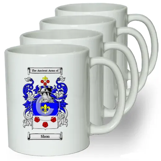 Shon Coffee mugs (set of four)