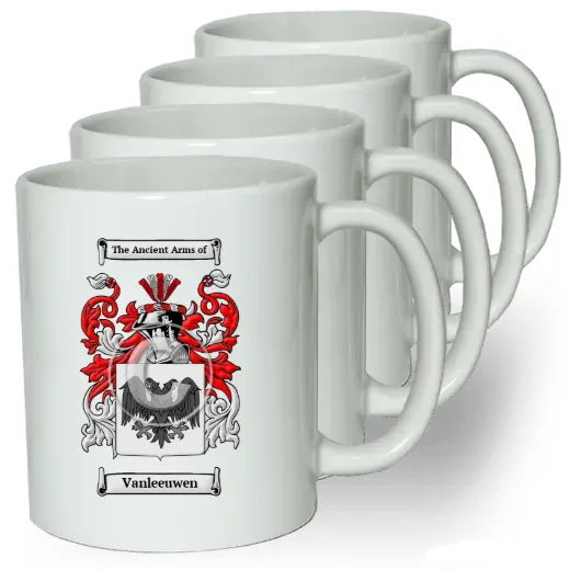 Vanleeuwen Coffee mugs (set of four)