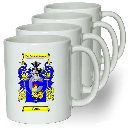Vogue Coffee mugs (set of four)