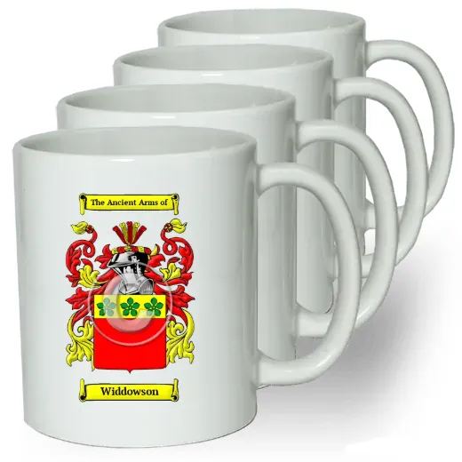 Widdowson Coffee mugs (set of four)