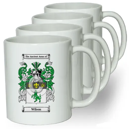 Wilson Coffee mugs (set of four)