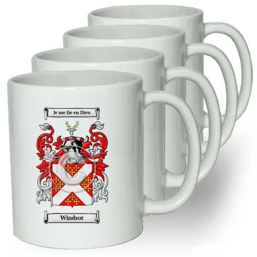 Windsor Coffee mugs (set of four)