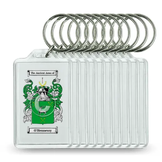 O'Hennessy Set of 10 Keychains