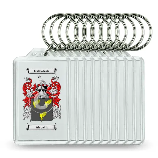 Alspath Set of 10 Keychains