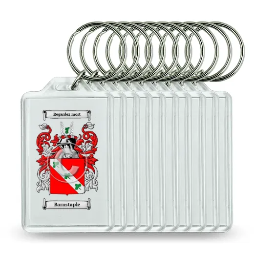 Barnstaple Set of 10 Keychains