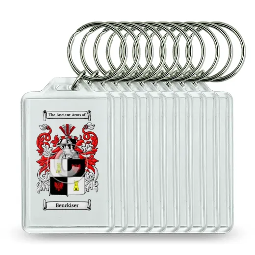 Benckiser Set of 10 Keychains