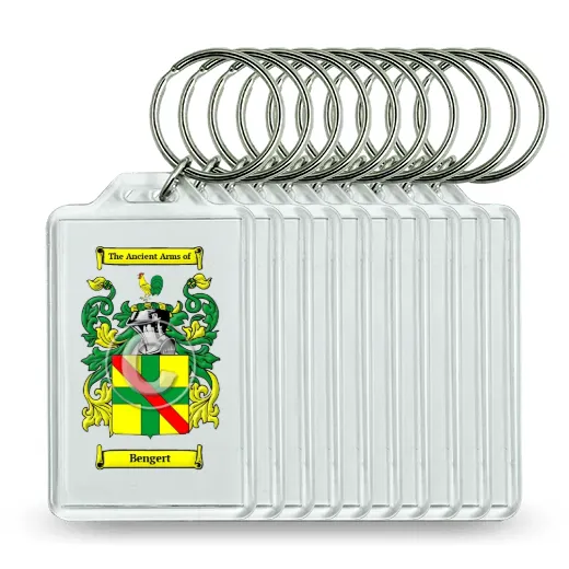 Bengert Set of 10 Keychains