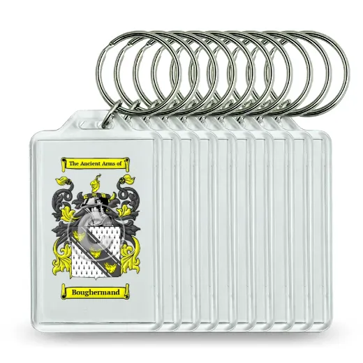 Boughermand Set of 10 Keychains
