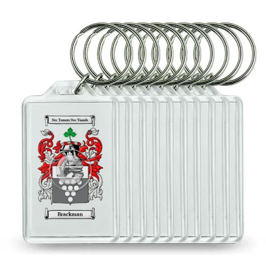 Brackman Set of 10 Keychains