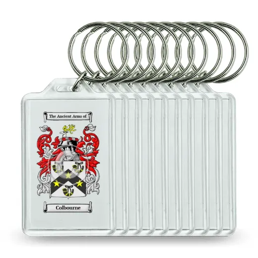 Colbourne Set of 10 Keychains