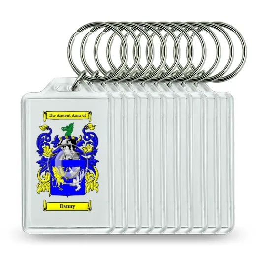 Danny Set of 10 Keychains