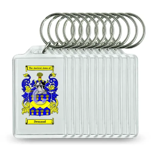 Demand Set of 10 Keychains