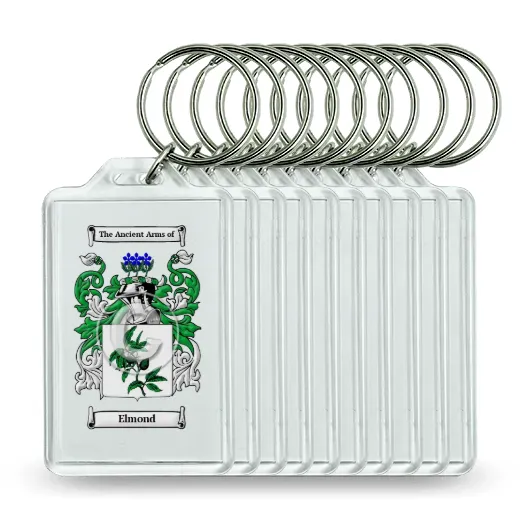 Elmond Set of 10 Keychains