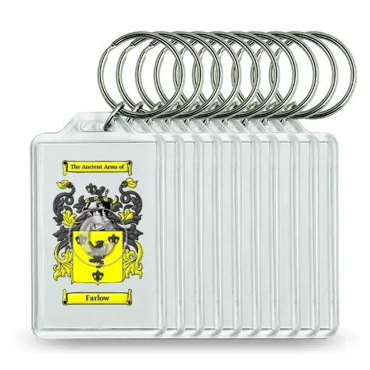 Farlow Set of 10 Keychains