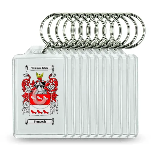 Fenwech Set of 10 Keychains