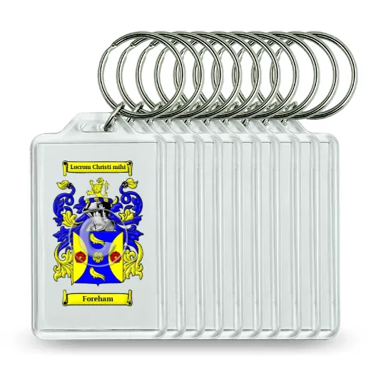Foreham Set of 10 Keychains