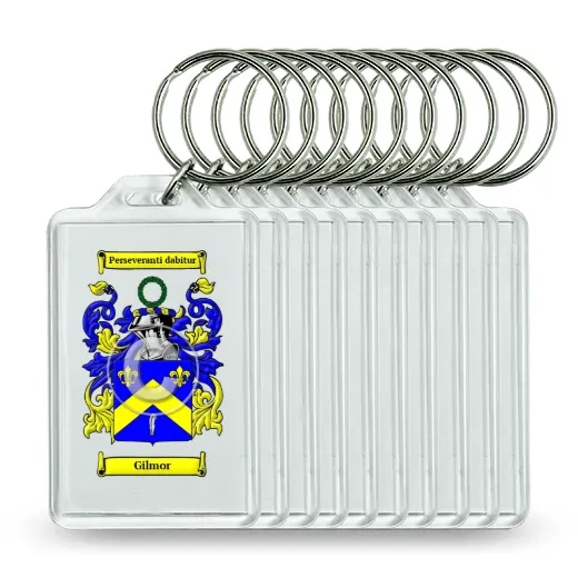 Gilmor Set of 10 Keychains