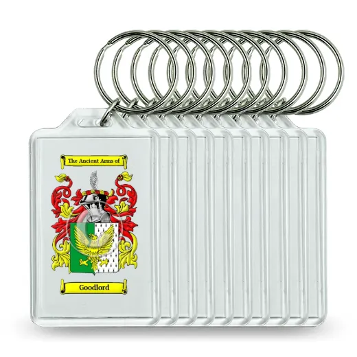 Goodlord Set of 10 Keychains