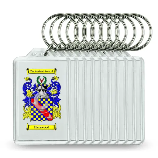 Harewood Set of 10 Keychains