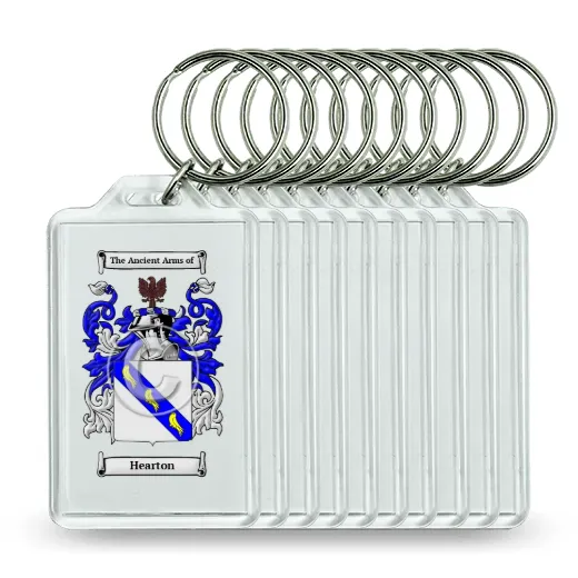 Hearton Set of 10 Keychains