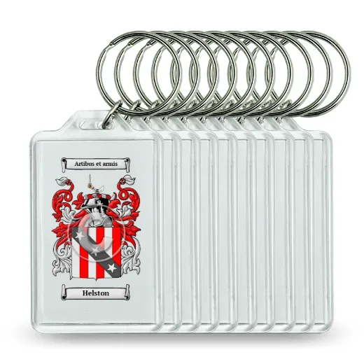 Helston Set of 10 Keychains