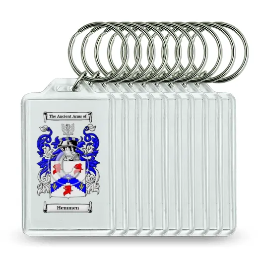 Hemmen Set of 10 Keychains