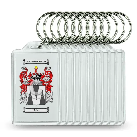 Hulst Set of 10 Keychains
