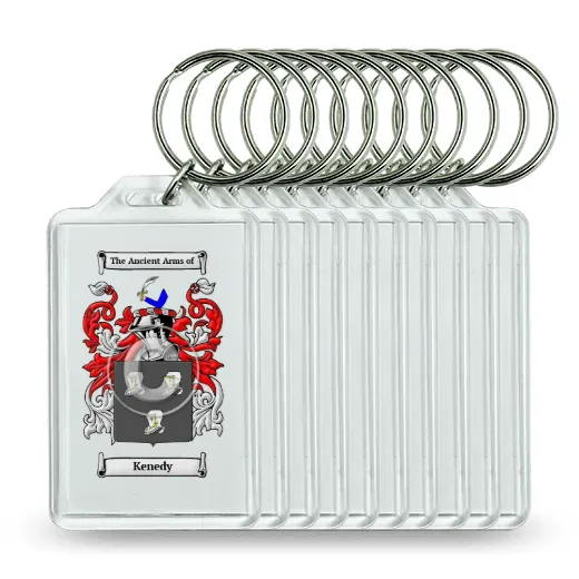 Kenedy Set of 10 Keychains