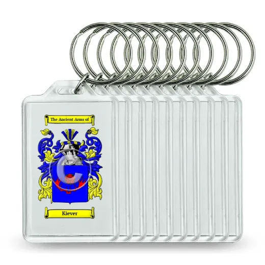 Kiever Set of 10 Keychains