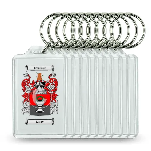 Larry Set of 10 Keychains