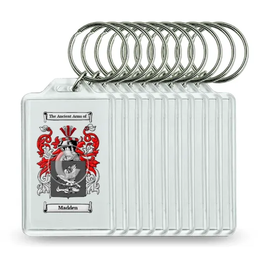 Madden Set of 10 Keychains