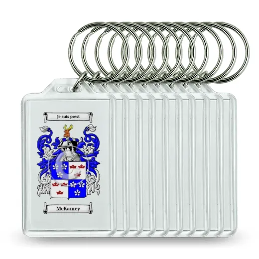 McKamey Set of 10 Keychains