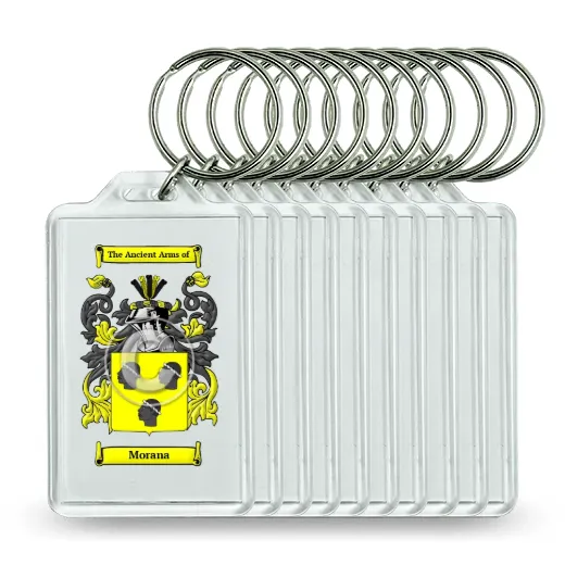 Morana Set of 10 Keychains