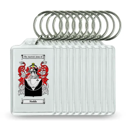 Nodds Set of 10 Keychains