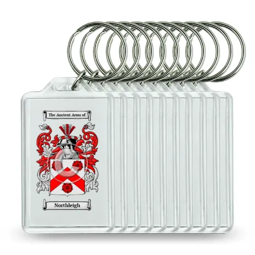 Northleigh Set of 10 Keychains