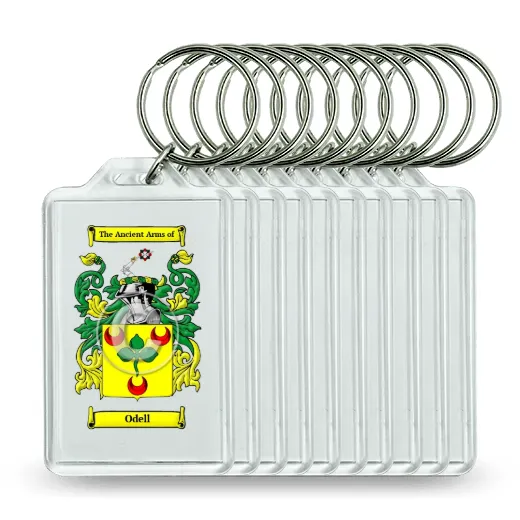 Odell Set of 10 Keychains