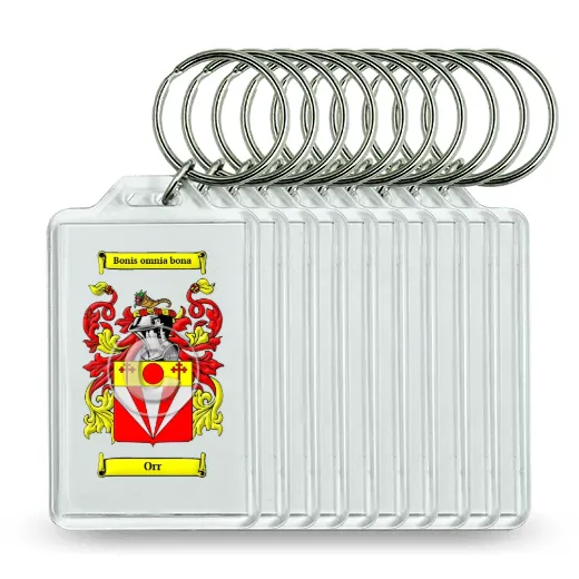 Orr Set of 10 Keychains