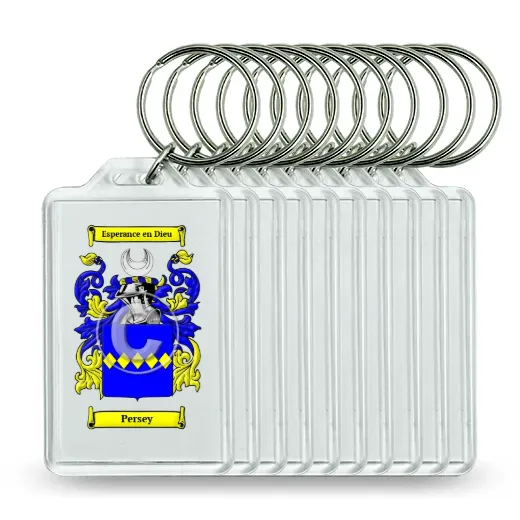 Persey Set of 10 Keychains