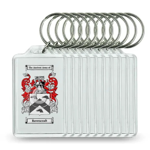 Ravencraft Set of 10 Keychains