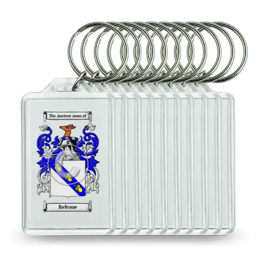 Reltone Set of 10 Keychains