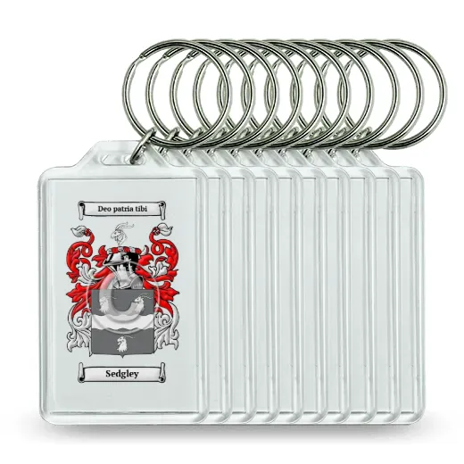 Sedgley Set of 10 Keychains