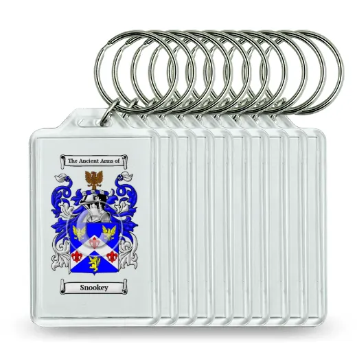 Snookey Set of 10 Keychains